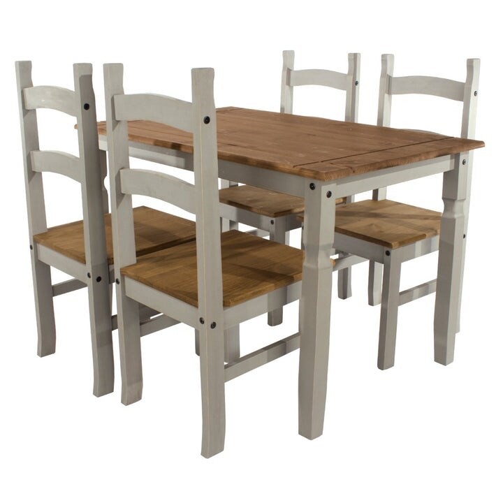 Wood Dining Table Corona Collection | Furniture Dash - On Sale